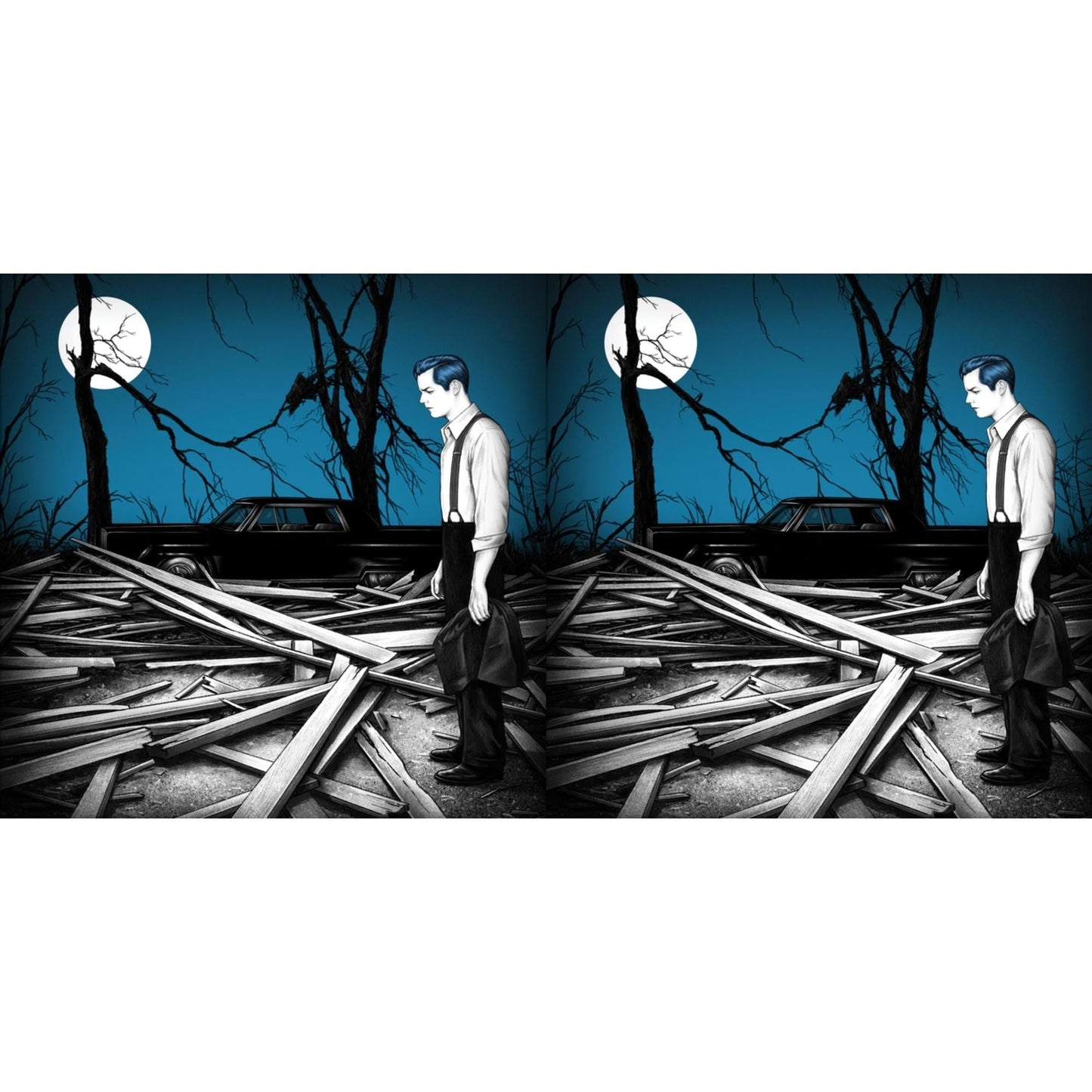 Jack White - Fear Of The Dawn & Fear Of The Dawn (Astronomical Blue LP Vinyl) (I)