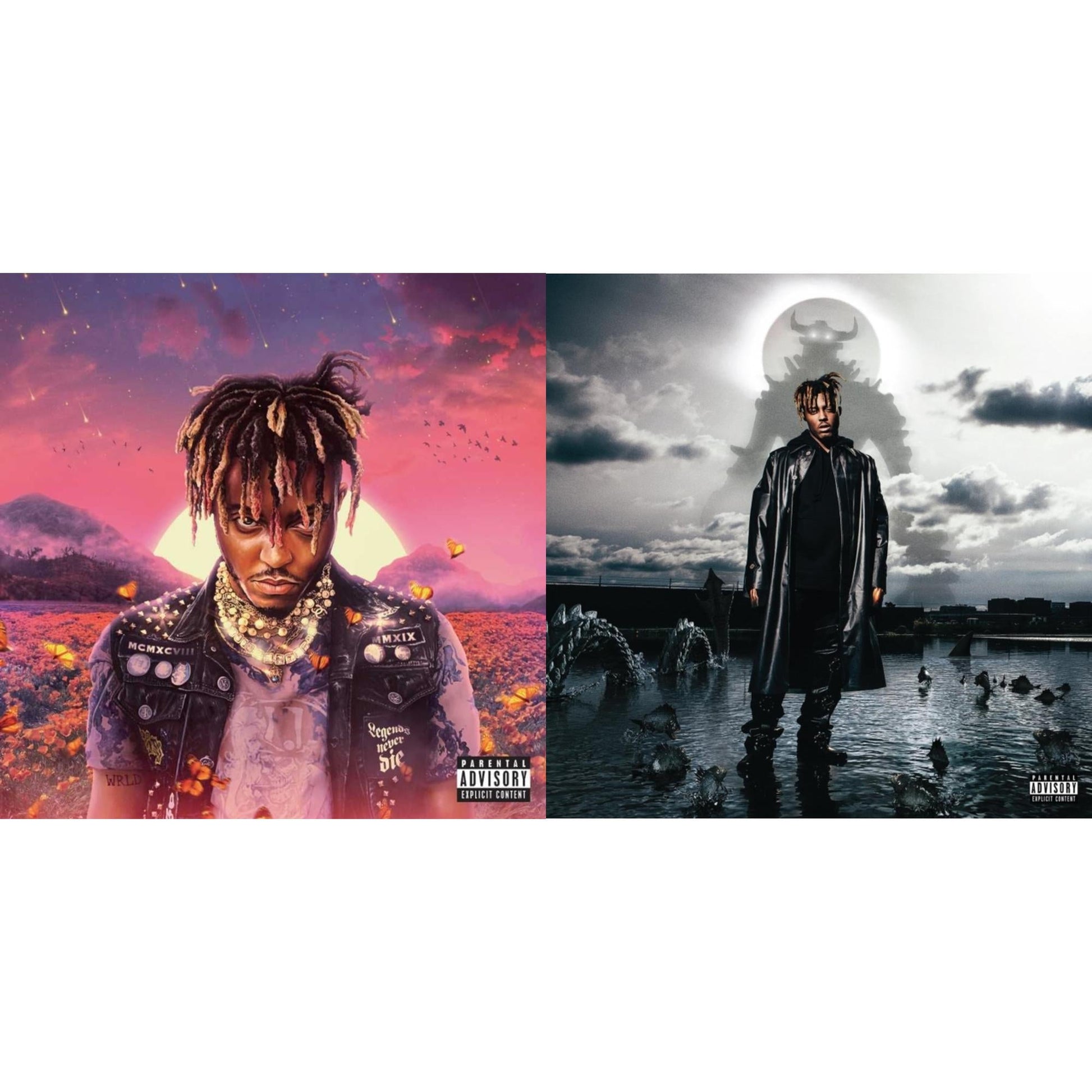 Juice Wrld - Legends Never Die (X) & Fighting Demons (X) - CD Bundle