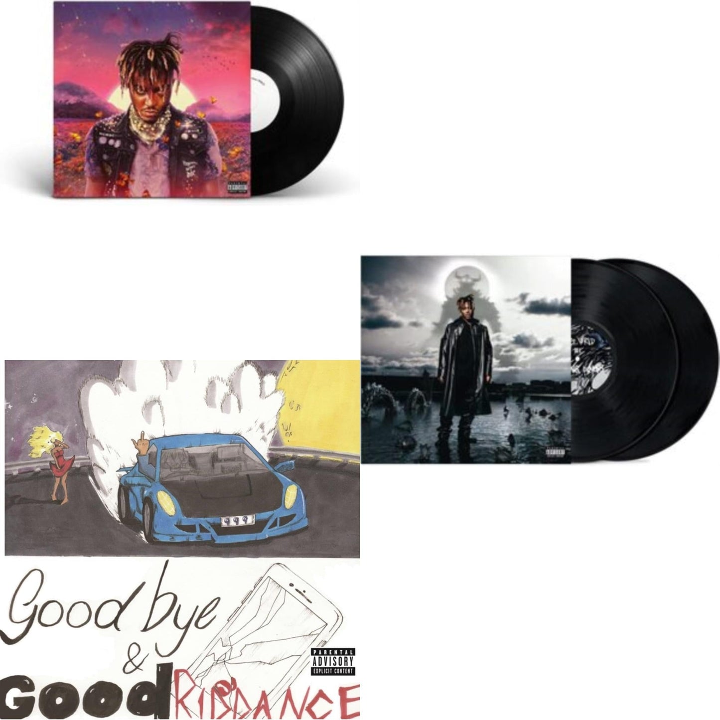 Juice Wrld - Fighting Demons (2LP) & Goodbye & Good Riddance (X) (5Th Anniversary Deluxe) & Legends Never Die (X) (2LP)