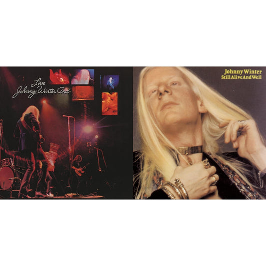 Johnny Winter - Live & Still Alive & Well - CD Bundle