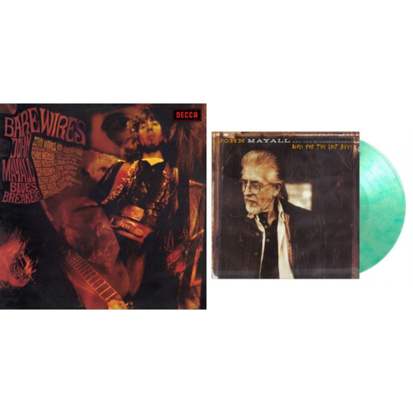 John & The Bluesbreakers Mayall - Bare Wires & Blues For The Lost Days (Green Marbled LP Vinyl/180G)