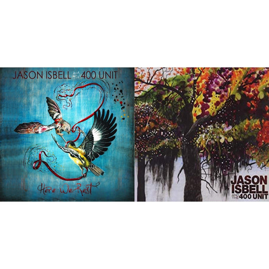 Jason & The 400 Unit Isbell - Here We Rest (Reissue) & Jason & The 400 Unit (Reissue) - LP Vinyl Bundle