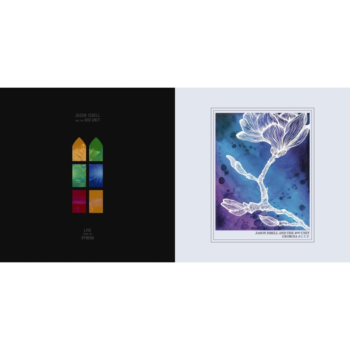 Jason & The 400 Unit Isbell - Live From The Ryman & Georgia Blue - LP Vinyl Bundle