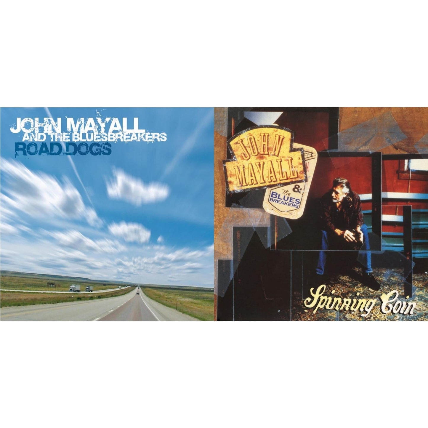 John & The Bluesbreakers Mayall - Road Dogs (Limited/Color Vinyl/2LP) & Spinning Coin