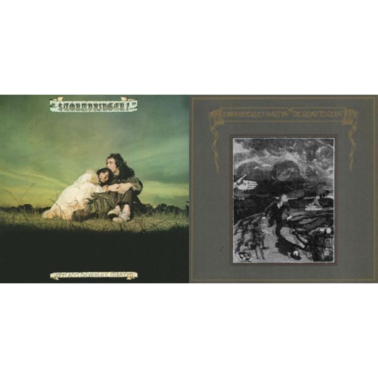 John & Beverley Martyn - Stormbringer! & Road To Ruin - LP Vinyl Bundle