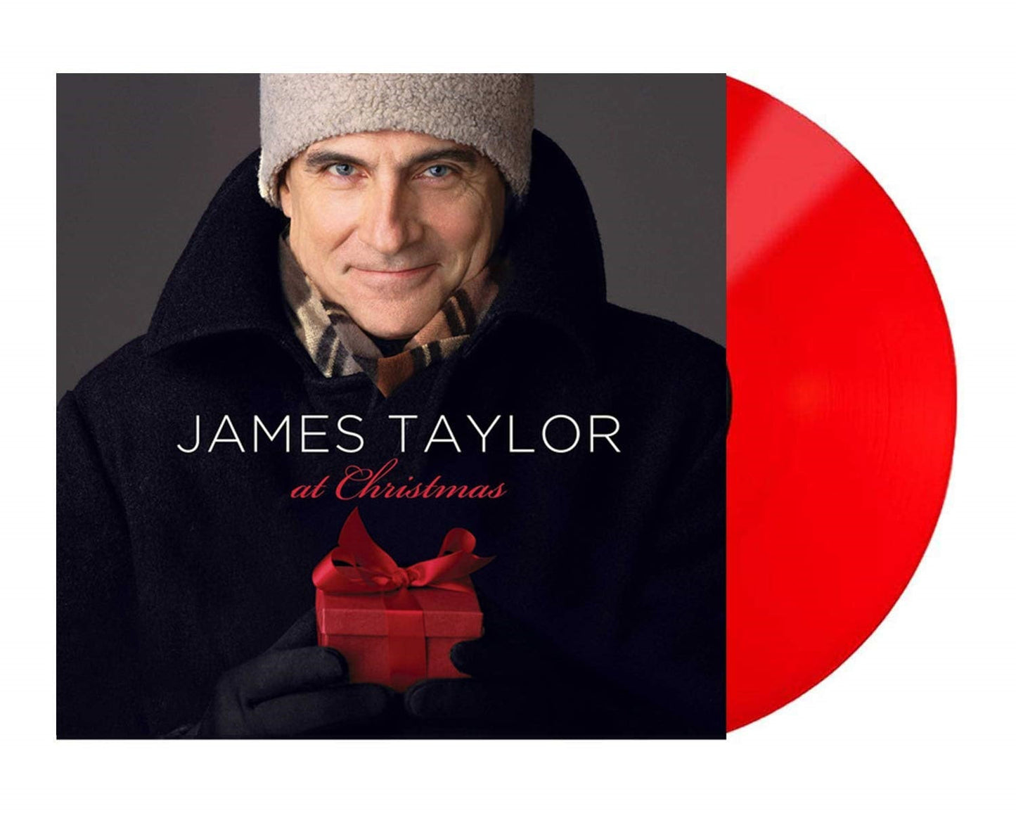 James Taylor - James Taylor At Christmas [Opaque Red LP] [Limited Edition] Vinyl Record