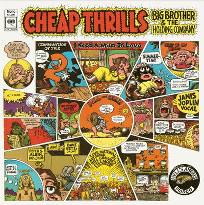 Janis Joplin & Big Brother and The Holding Company - Cheap Thrills [Mono Edition] (Mono Sound) Vinyl Record