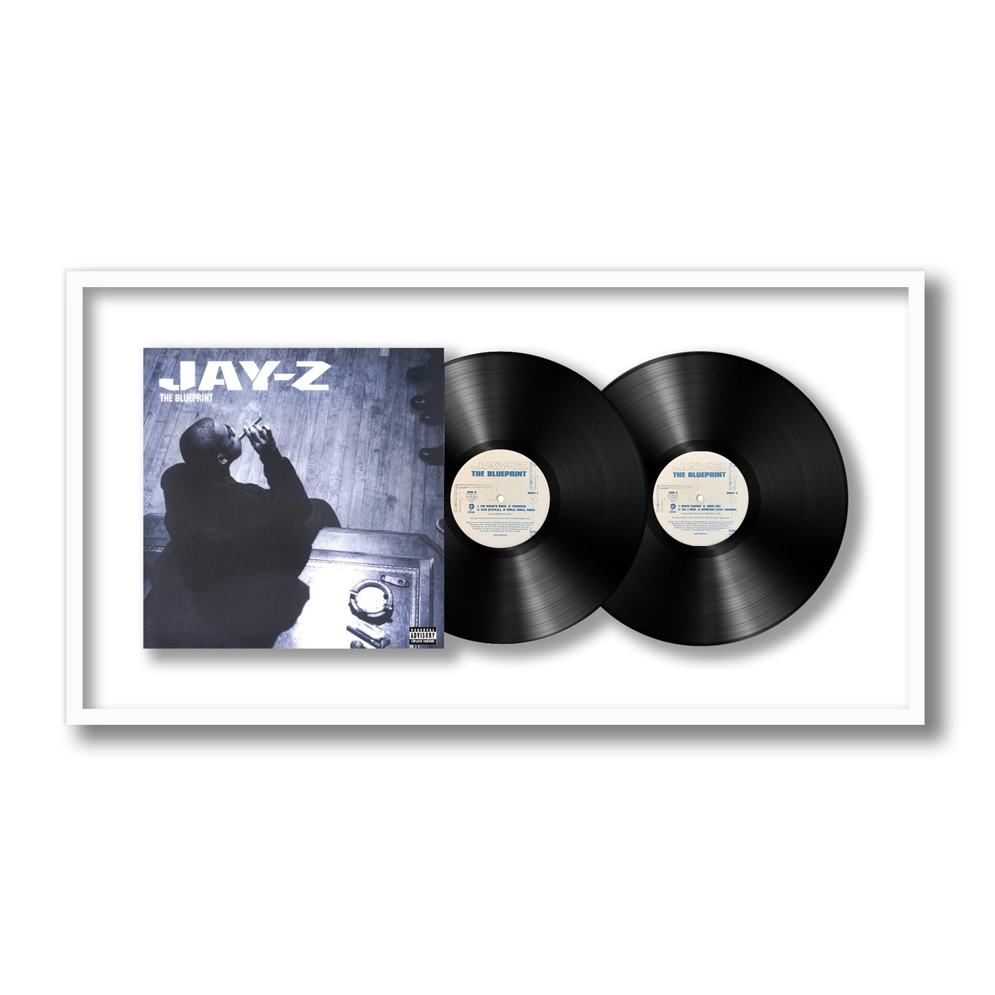 Jay-Z The Blueprint Framed Vinyl Record