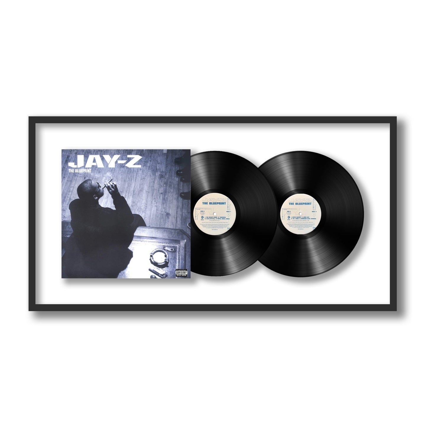 Jay-Z The Blueprint Framed Vinyl Record