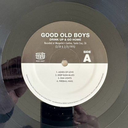Jerry Garcia / Good Ole Boys - Drink Up And Go Home: Live At Margarita's Cantina 2/20/75 & 2/21/75 (2-LP Vinyl) Vinyl Record