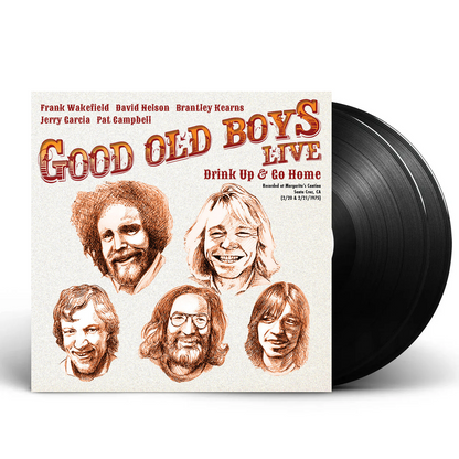 Jerry Garcia / Good Ole Boys - Drink Up And Go Home: Live At Margarita's Cantina 2/20/75 & 2/21/75 (2-LP Vinyl) Vinyl Record