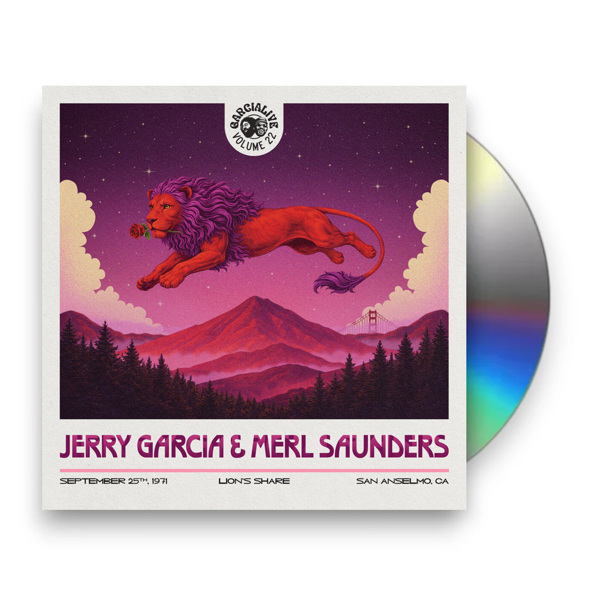 Jerry Garcia & Merl Saunders – GarciaLive Volume 22: September 25th, 1971 Lion's Share (2-CD)