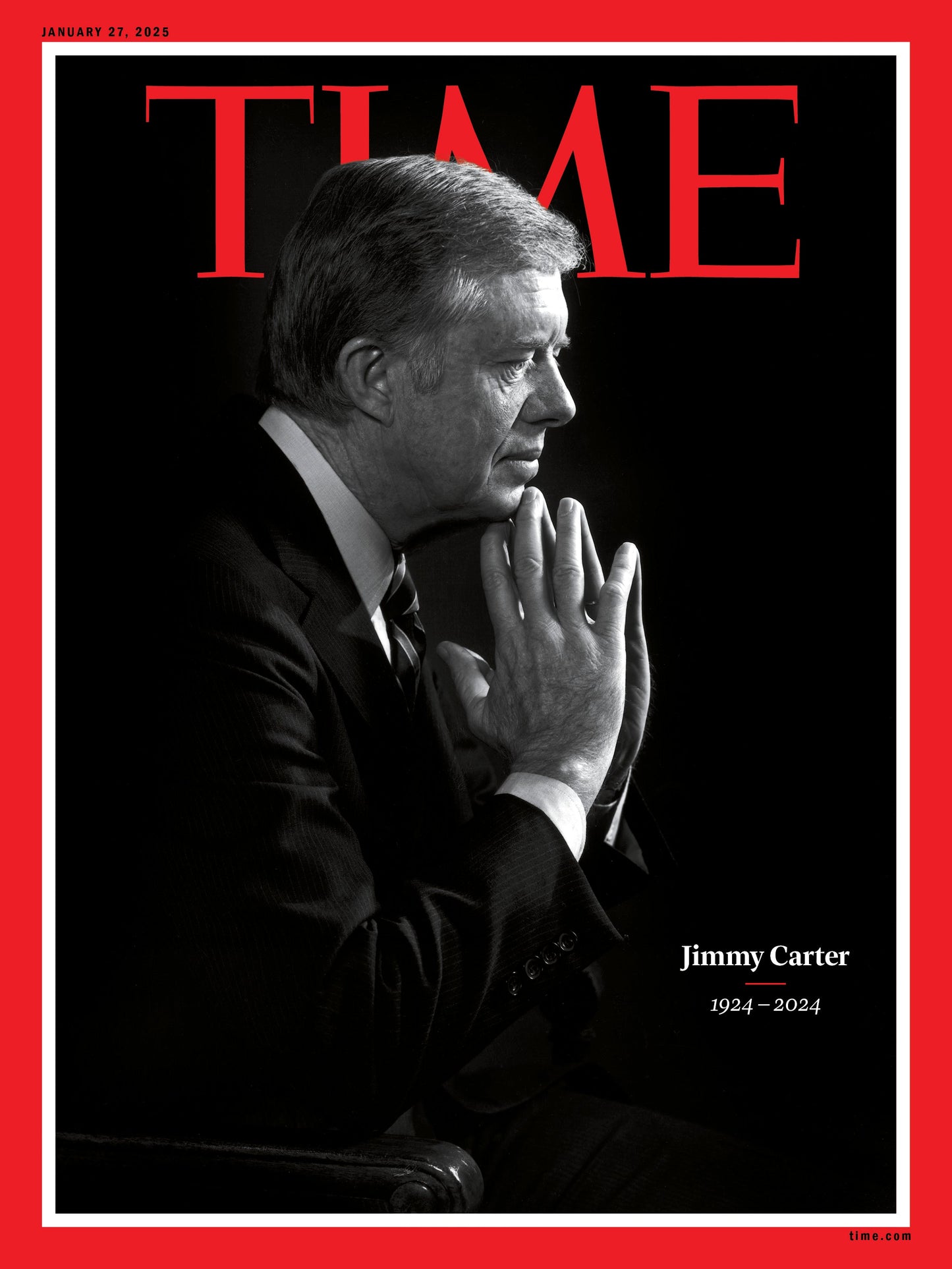 TIME Magazine - 01.27.25 Edition: Jimmy Carter (1924 - 2024), A Dedication To His Life