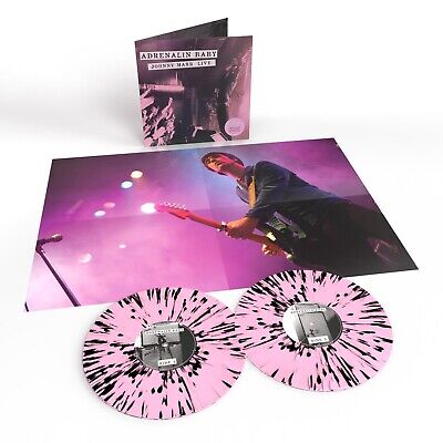 Johnny Marr - Adrenalin Baby [2LP Black/Pink Splatter] Vinyl Record