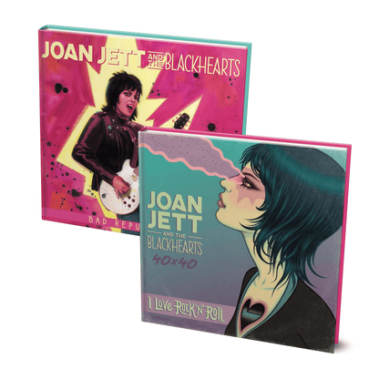 JOAN JETT & THE BLACKHEARTS 40x40 Bad Reputation/I Love Rock 'n' Roll Deluxe Book