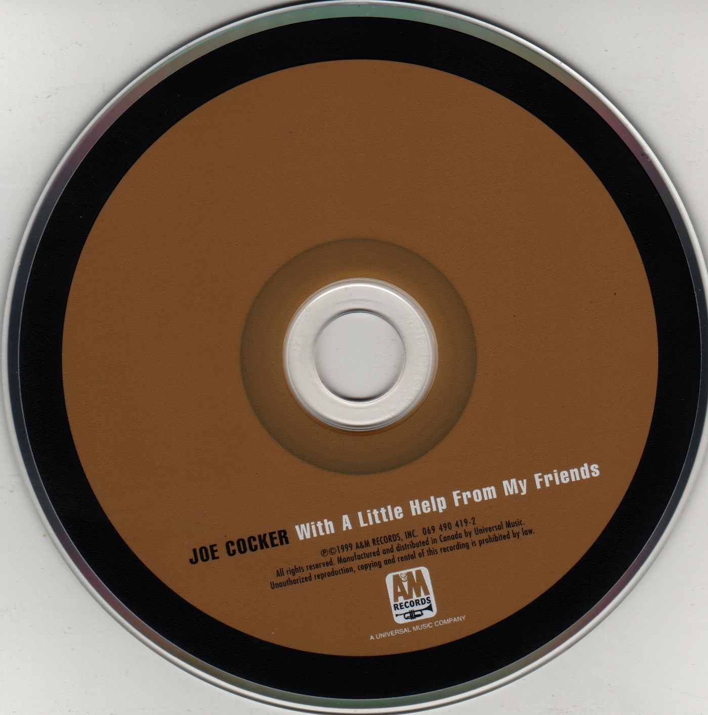 Joe Cocker – With a Little Help from My Friends Music CD
