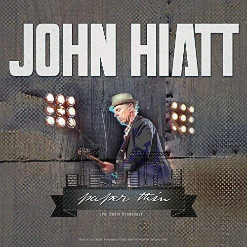 John Hiatt - Paper Thin Best Of Live 1989 Vinyl Record