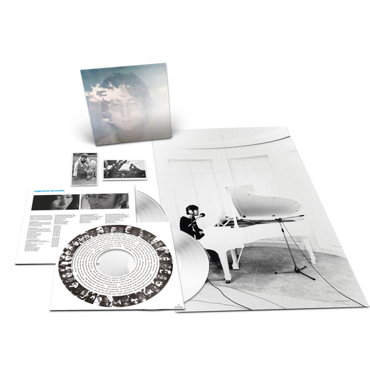 John Lennon  Imagine  The Ultimate Mixes Deluxe White 2 LP Limited Edition Vinyl Record