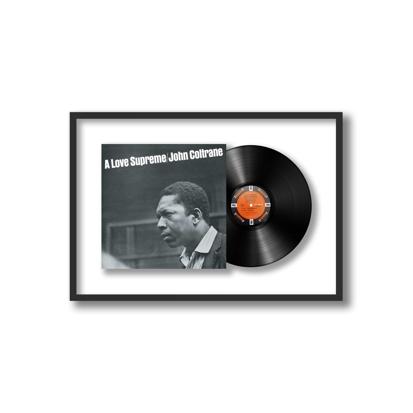 John Coltrane A Love Supreme Framed Vinyl Record