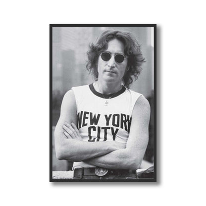 John Lennon New York City Framed Poster