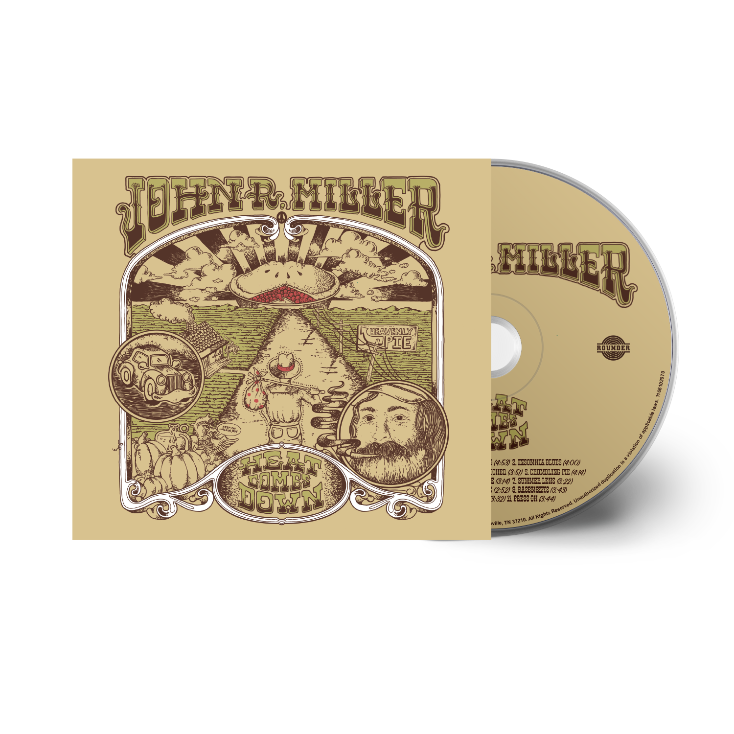 Heat Comes Down - Music CD