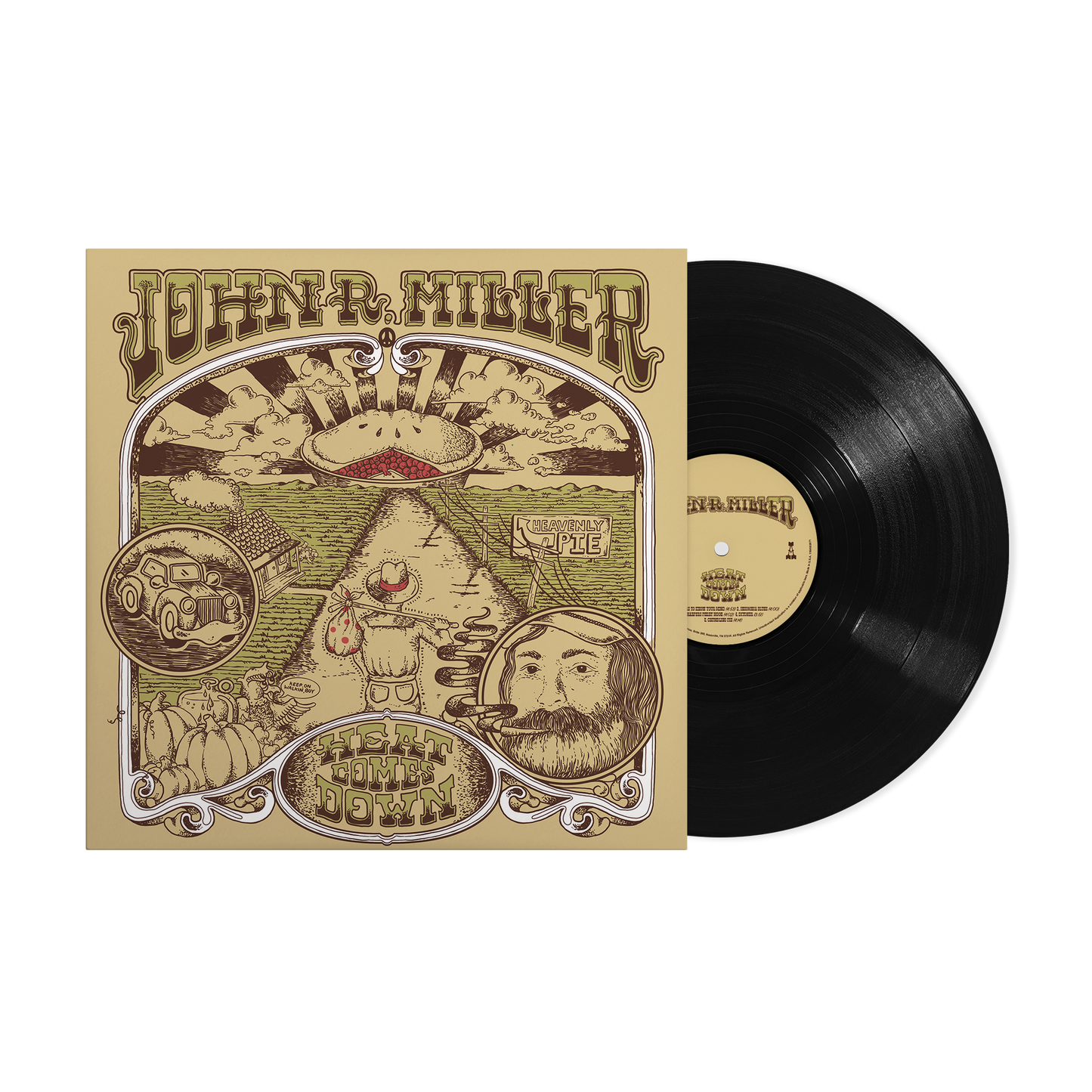 Heat Comes Down - Black Vinyl Record