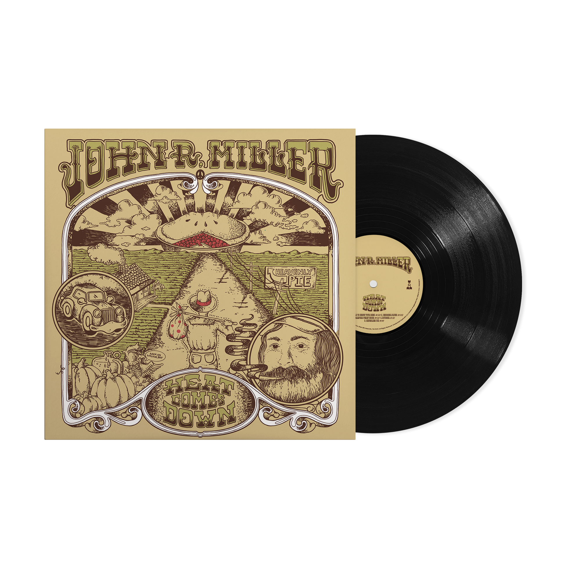 Heat Comes Down - Black Vinyl Record