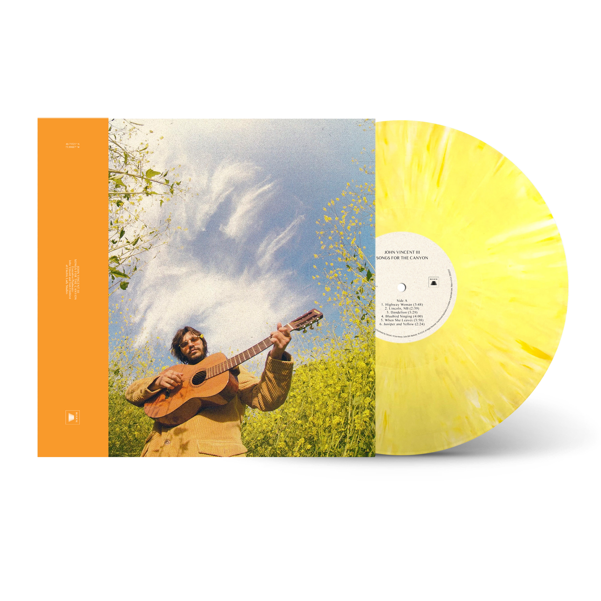 John Vincent III - Songs For the Canyon - Pappus & Flower Vinyl Record