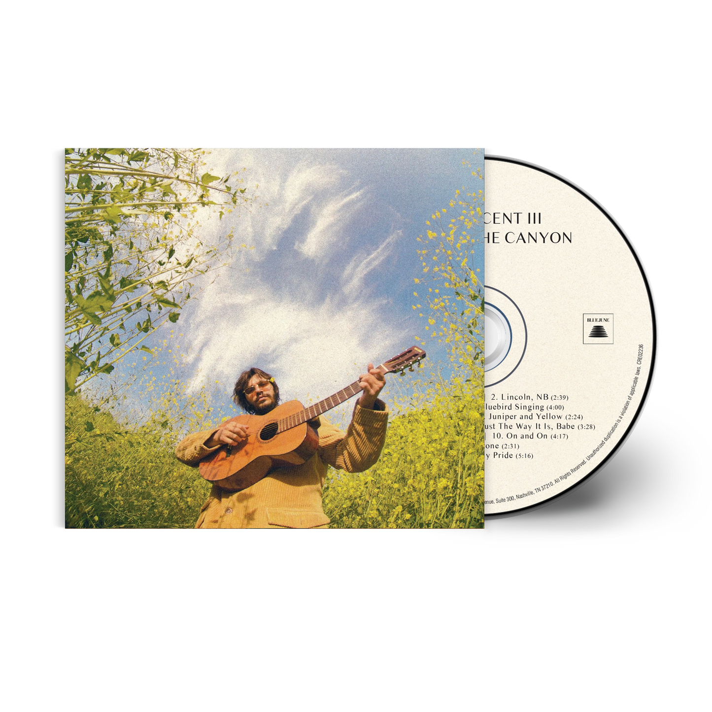John Vincent III - Songs For the Canyon - Music CD