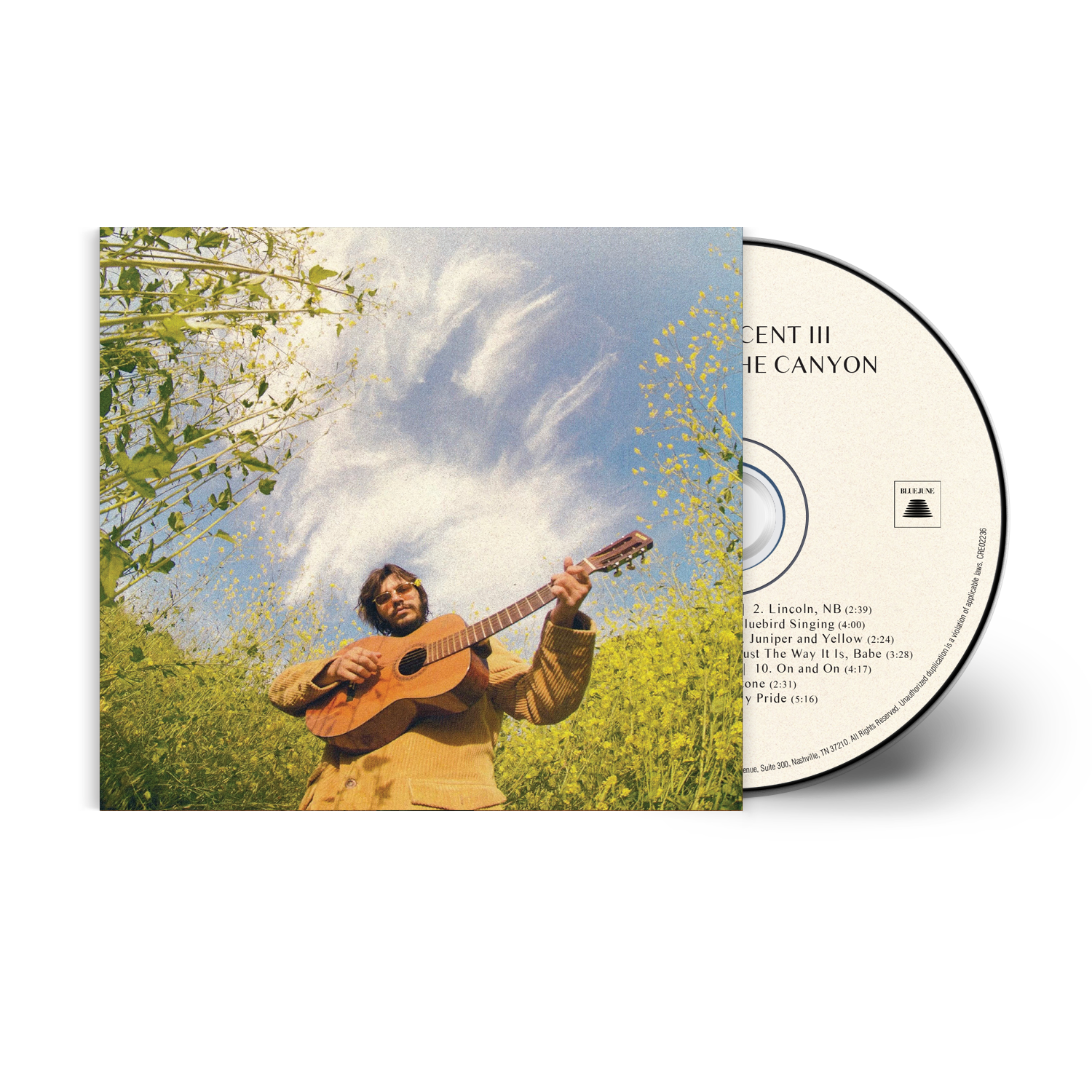 John Vincent III - Songs For the Canyon - Music CD