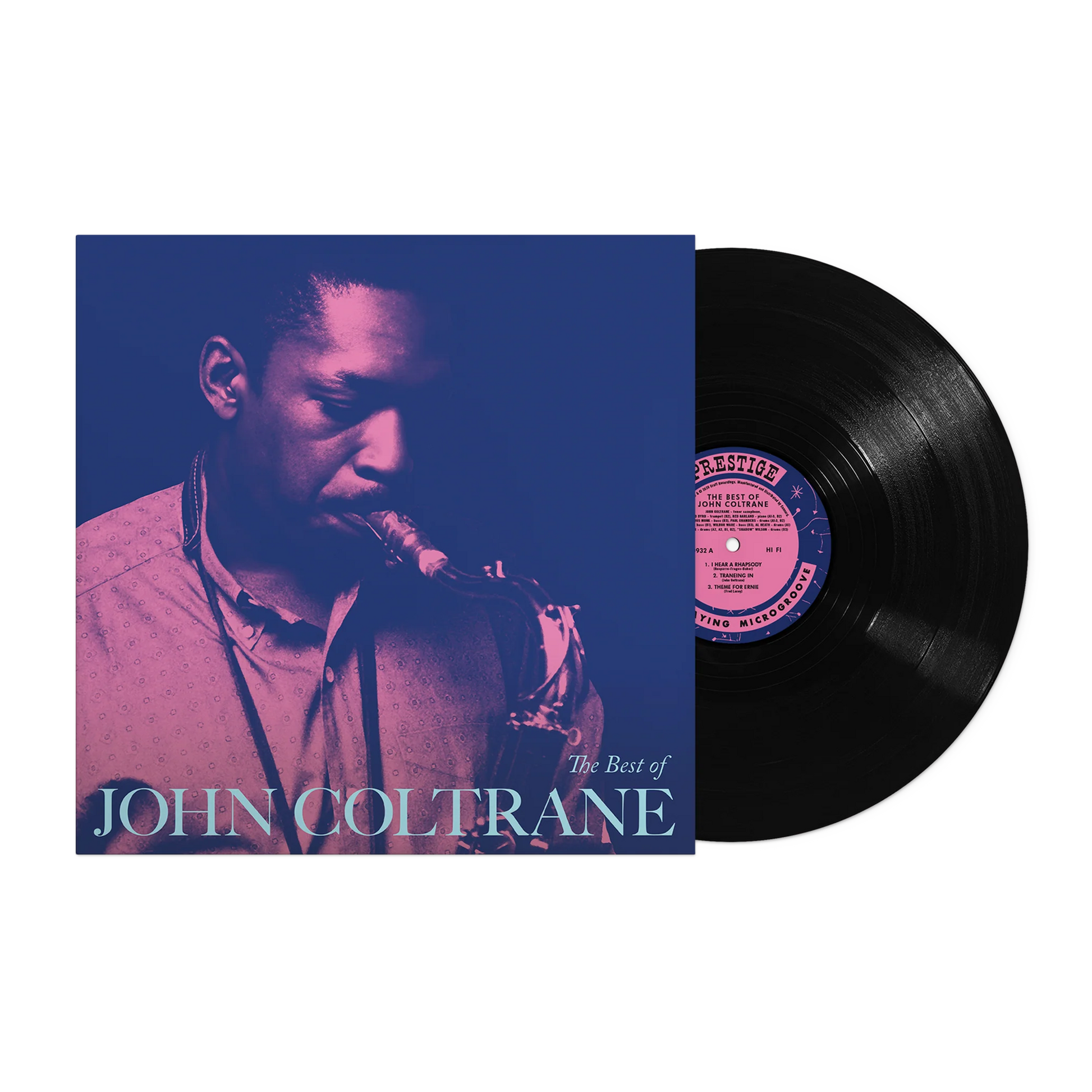 John Coltrane - The Best Of John Coltrane - Black Vinyl Record