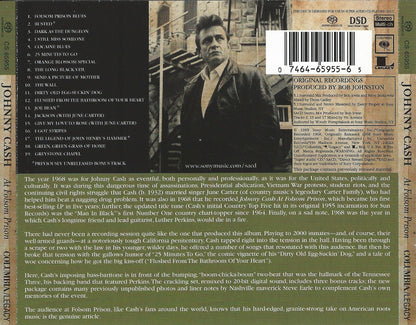 Johnny Cash – At Folsom Prison (LP Vinyl) Vinyl Record