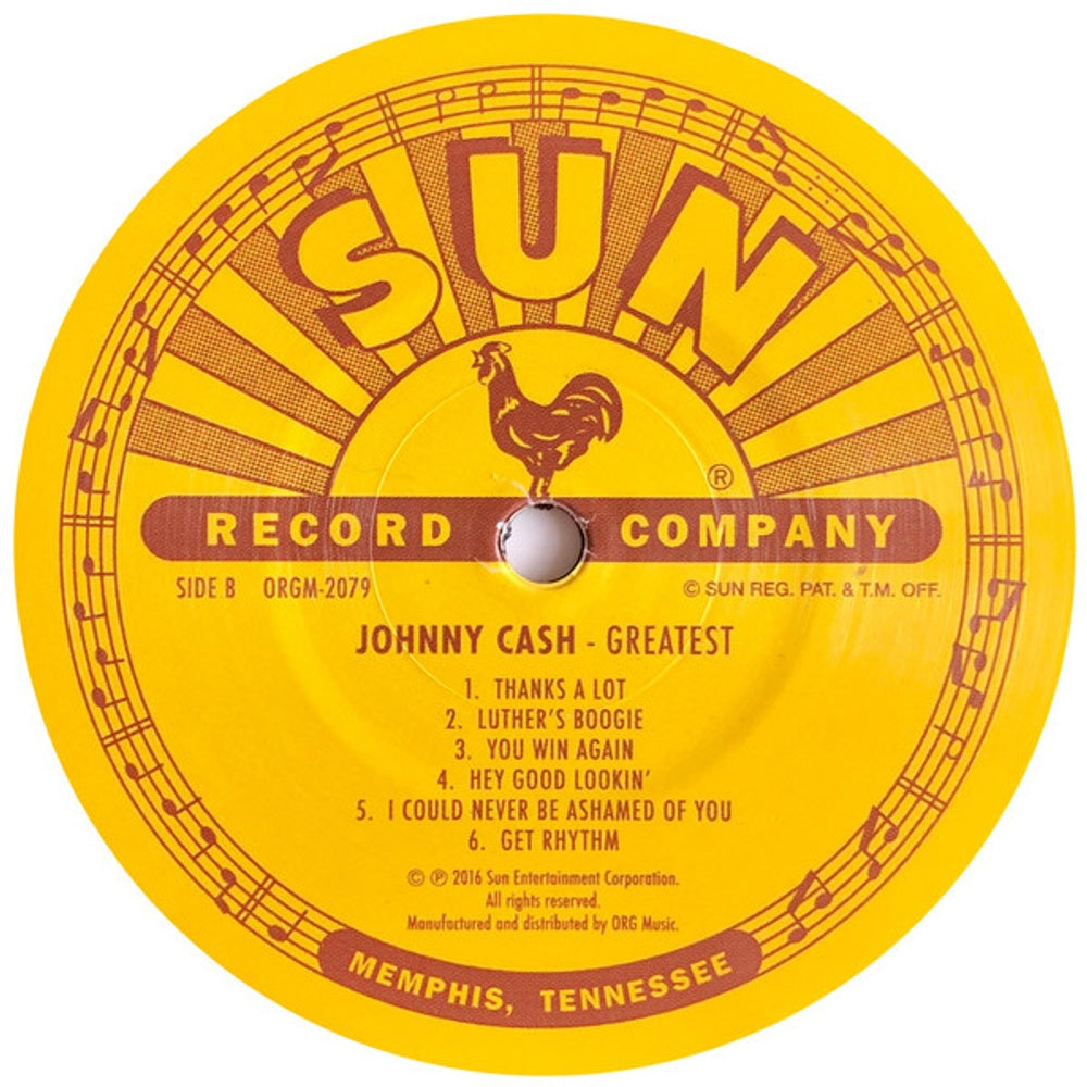 Johnny Cash – Greatest (LP Vinyl) Vinyl Record