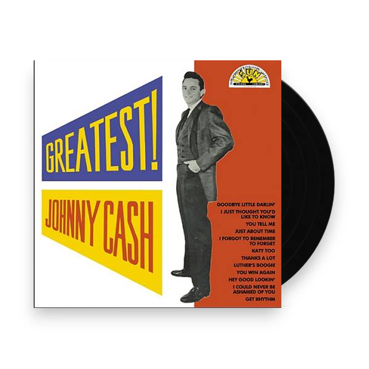 Johnny Cash – Greatest (LP Vinyl) Vinyl Record
