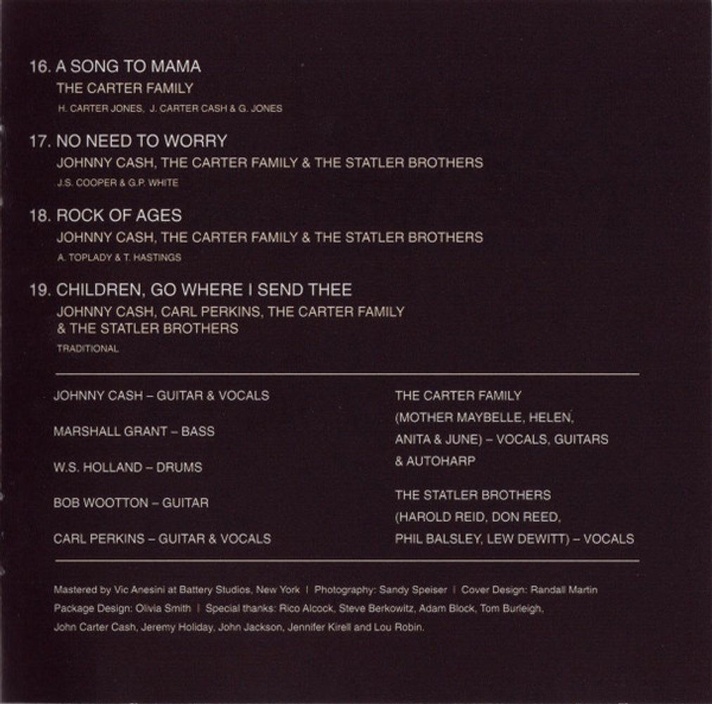Johnny Cash – Man in Black: Live in Demark 1971 Music CD