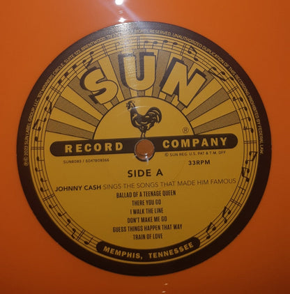Johnny Cash – Sings The Songs That Made Him Famous (Remastered Orange LP Vinyl) Vinyl Record