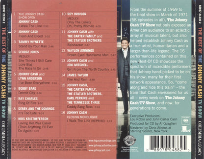 Johnny Cash – The Best Of The Johnny Cash TV Show Music CD
