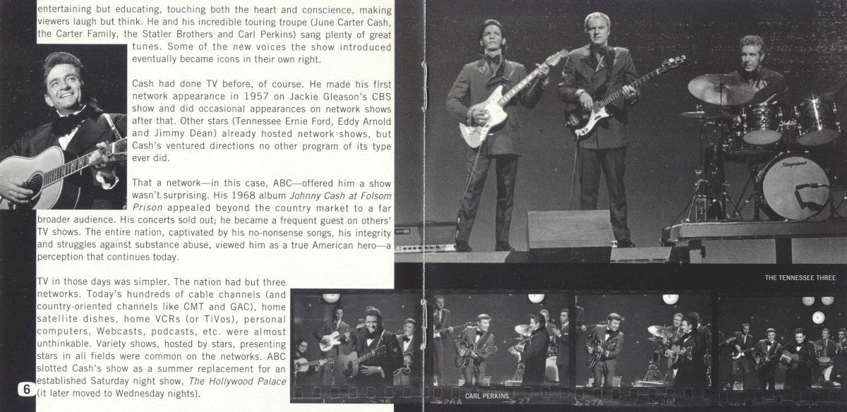 Johnny Cash – The Best Of The Johnny Cash TV Show Music CD