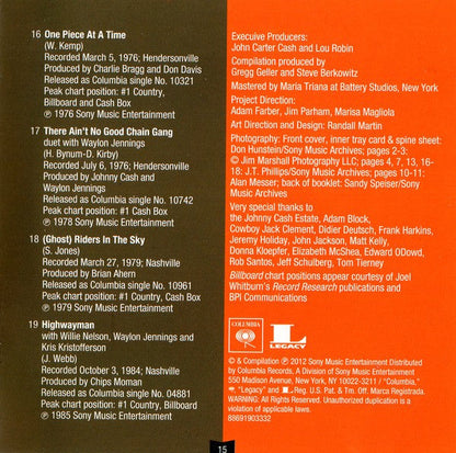Johnny Cash – The Greatest: Number One's Music CD