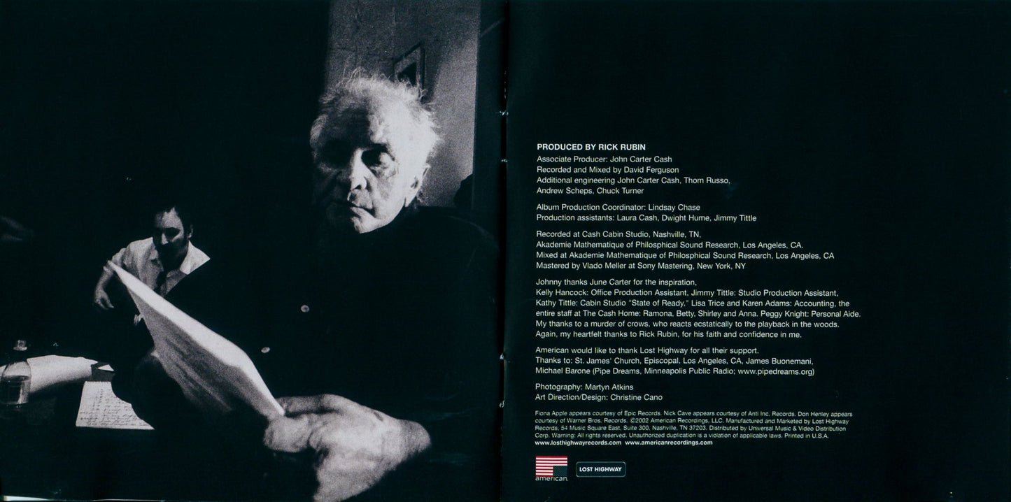 Johnny Cash – The Man Comes Around Music CD