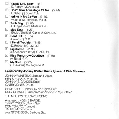 Johnny Winter – Guitar Slinger (LP Vinyl) Vinyl Record