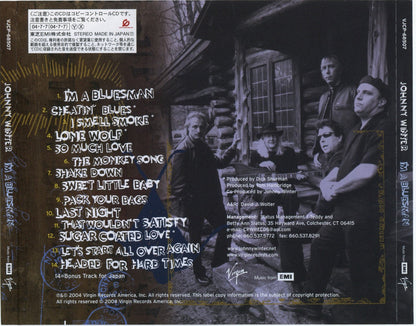 Johnny Winter – I'm A Bluesman Music CD