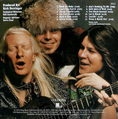 Johnny Winter – Still Alive and Well Music CD