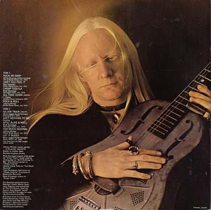Johnny Winter – Still Alive and Well Music CD