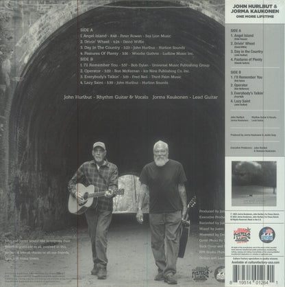 Jorma Kaukonen  / John Hurlbut – One More Lifetime (LP Vinyl) Vinyl Record