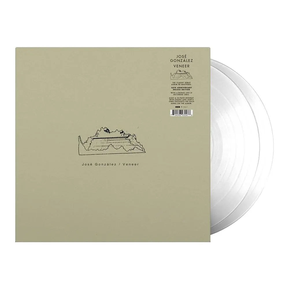 José González - Veneer (20th Anniversary Edition) [Clear 2LP] Vinyl Record