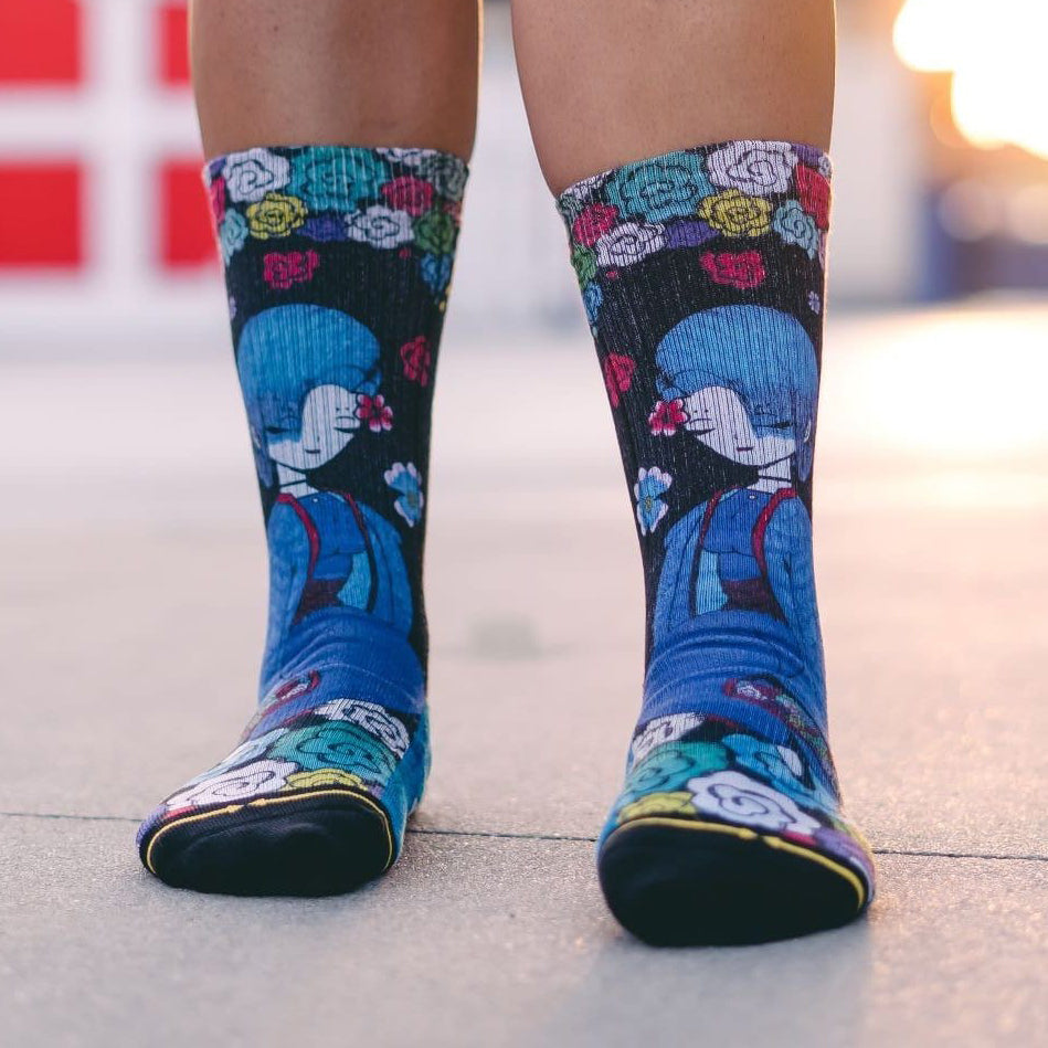 Josh Rodriguez Utsukushii Adult Crew Sock