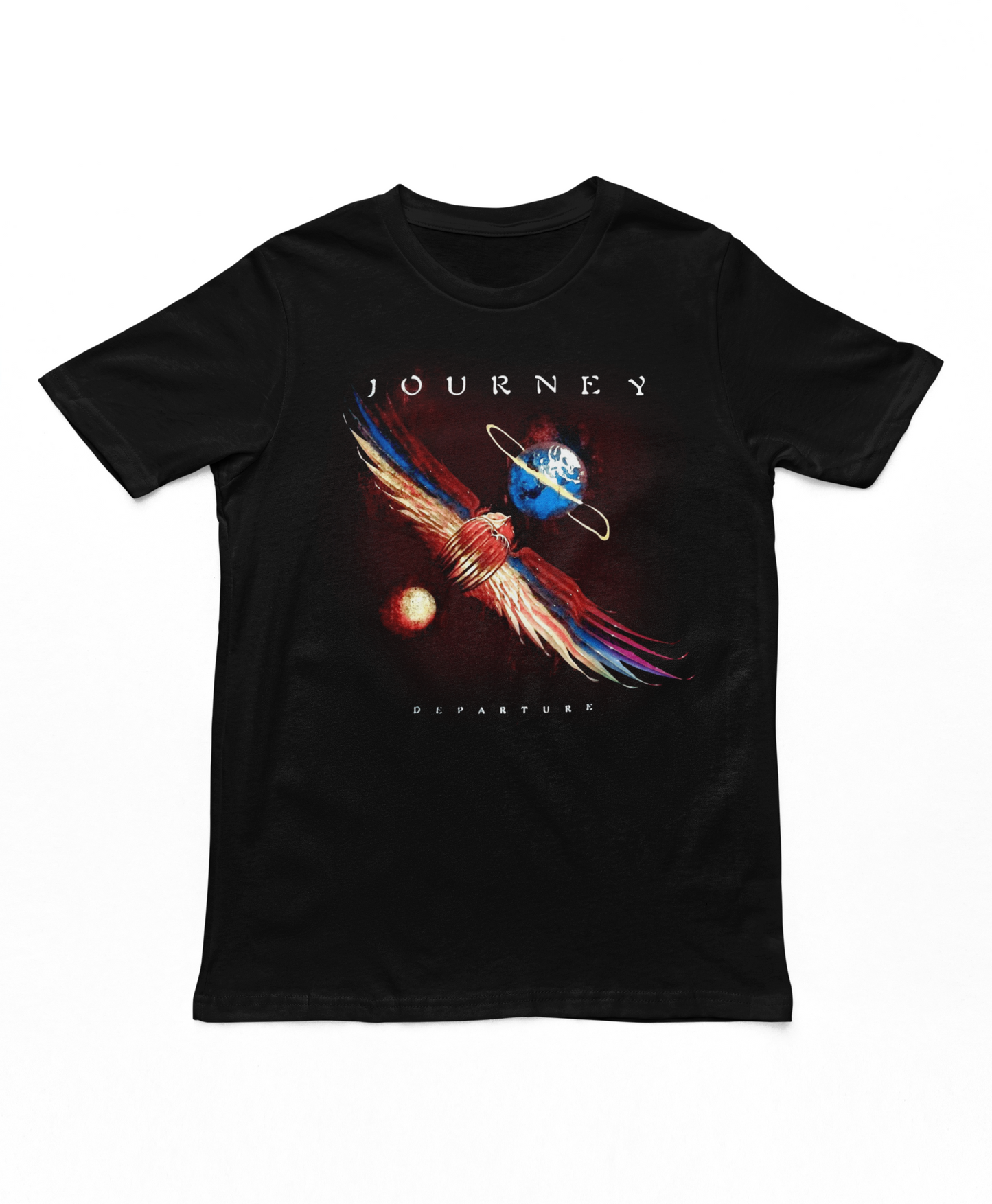 Journey Departure Mens T Shirt Black