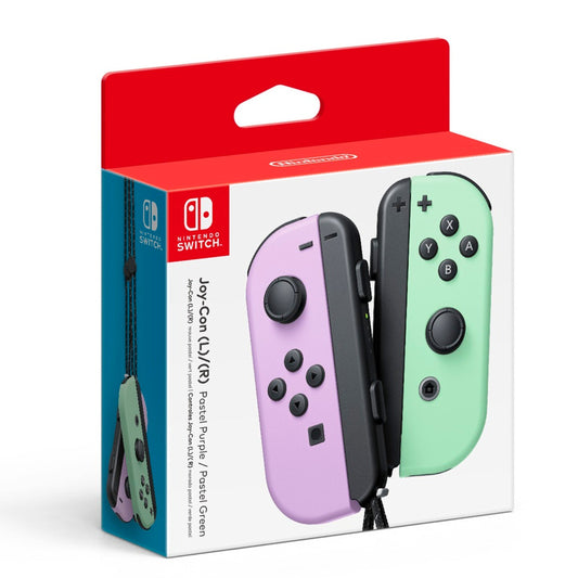 Nintendo - Switch Joy-Con (L/R) - Pastel Purple / Pastel Green