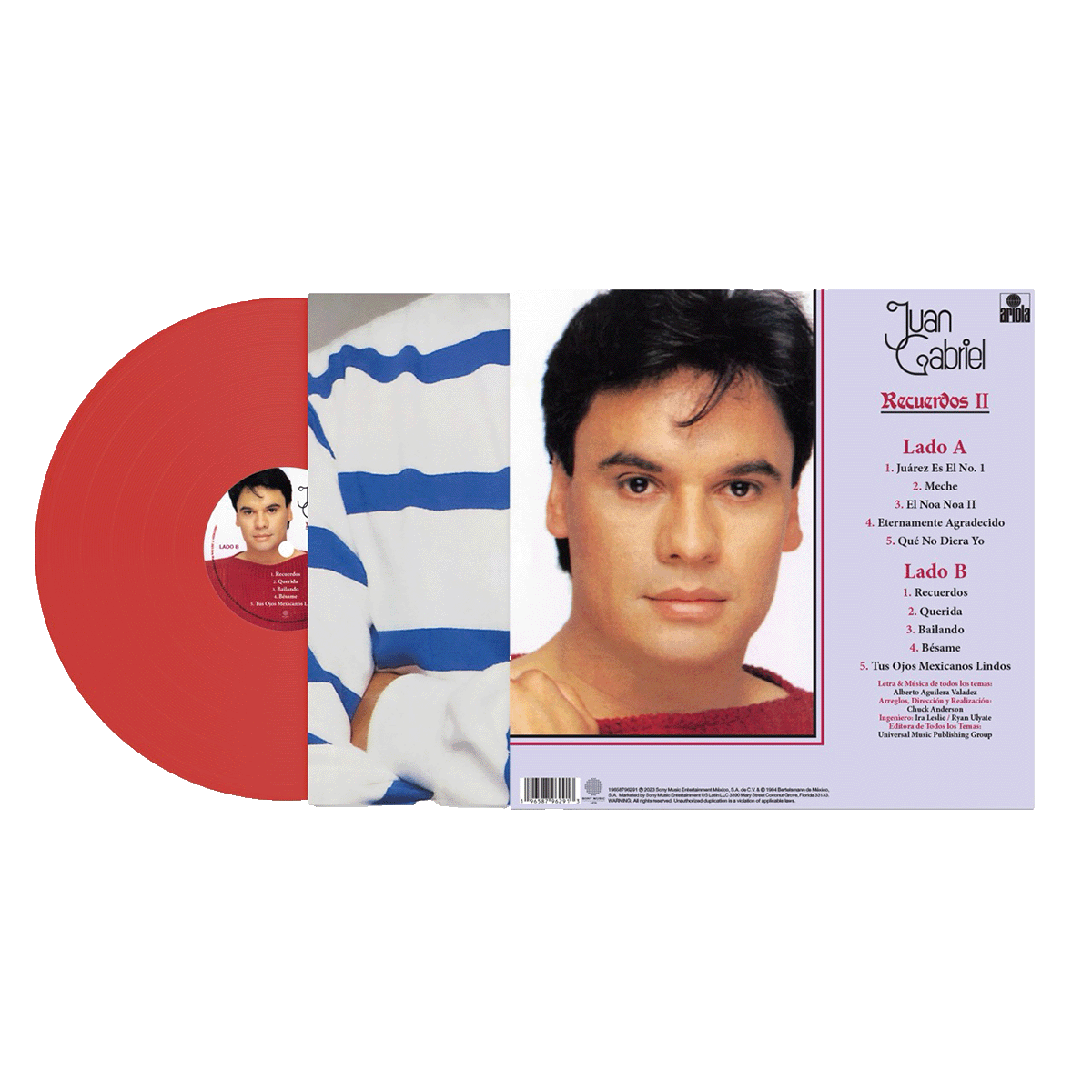 Juan Gabriel - Recuerdos II Vinyl Record